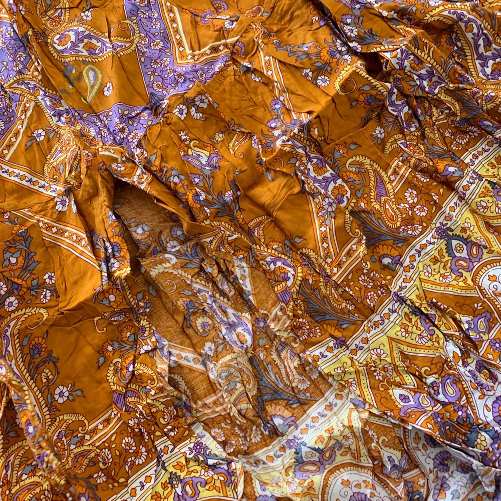 Boho Print Skirt, New - Picture 2 of 9